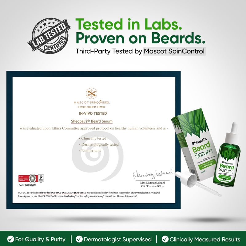 Sheopals Beard Growth Serum 35ml - Image 6
