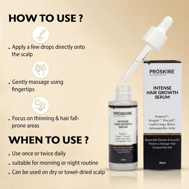 Proskire Hair Growth Serum 30ml - Image 4