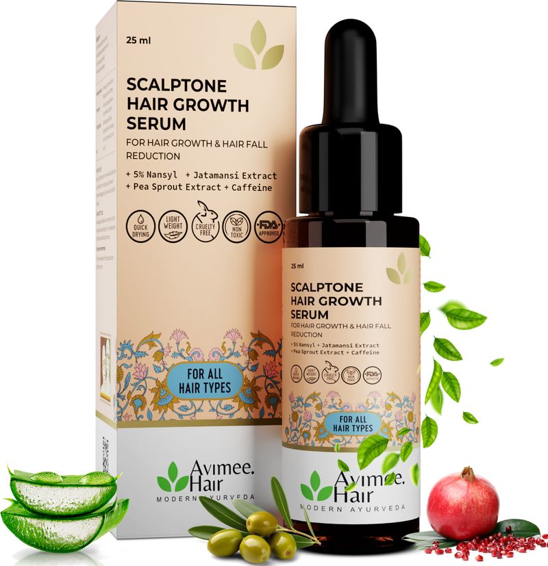 Avimee Herbal Hair Growth Kit 100ml - Image 5
