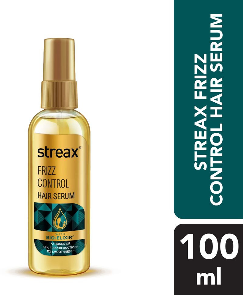 Streax Frizz Control Hair Serum, 100 ml - Image 2