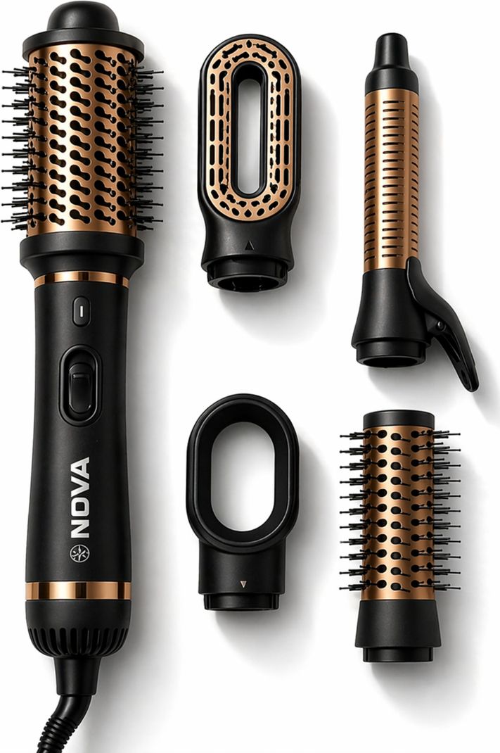 Nova 6 in 1 Hot Air Brush for Women - Image 2