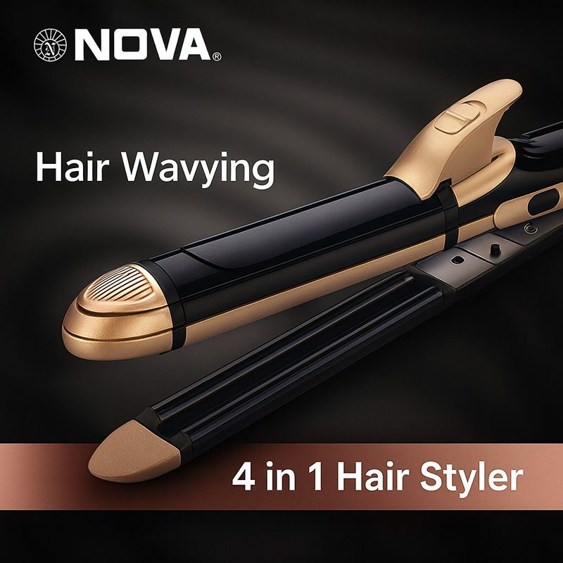 Nova Keratin 4in1 Hair Styler NHS 805 - Image 4