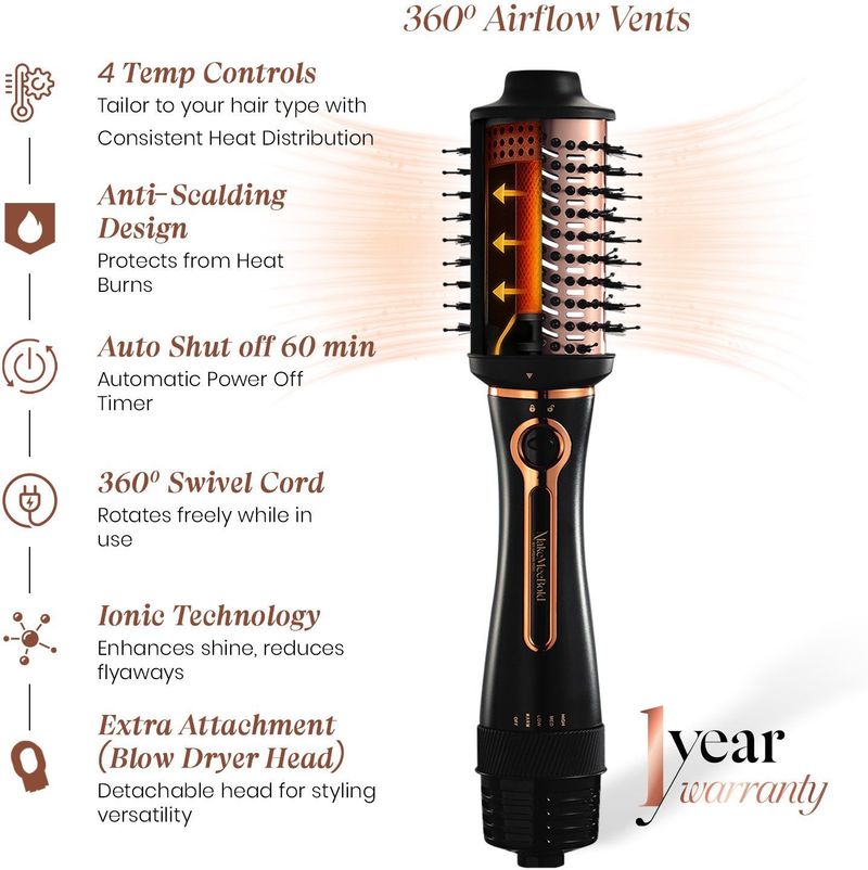MakeMeeBold 3 in 1 Hot Air Brush for Women - Image 5