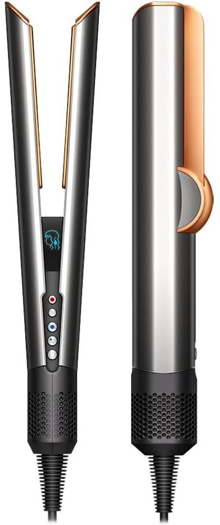Dyson Airstrait Airstrait Straightener Wet to Dry & No Heat Damage Hair Straightener (Blue/Copper)