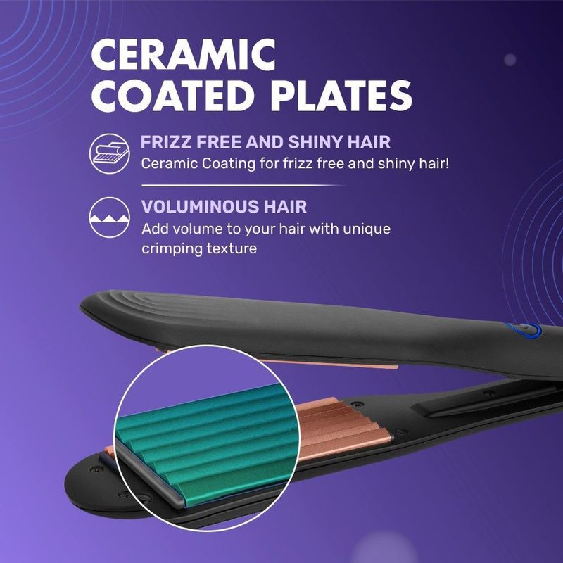 Syska HCM100 Hair Styler Black - Image 3