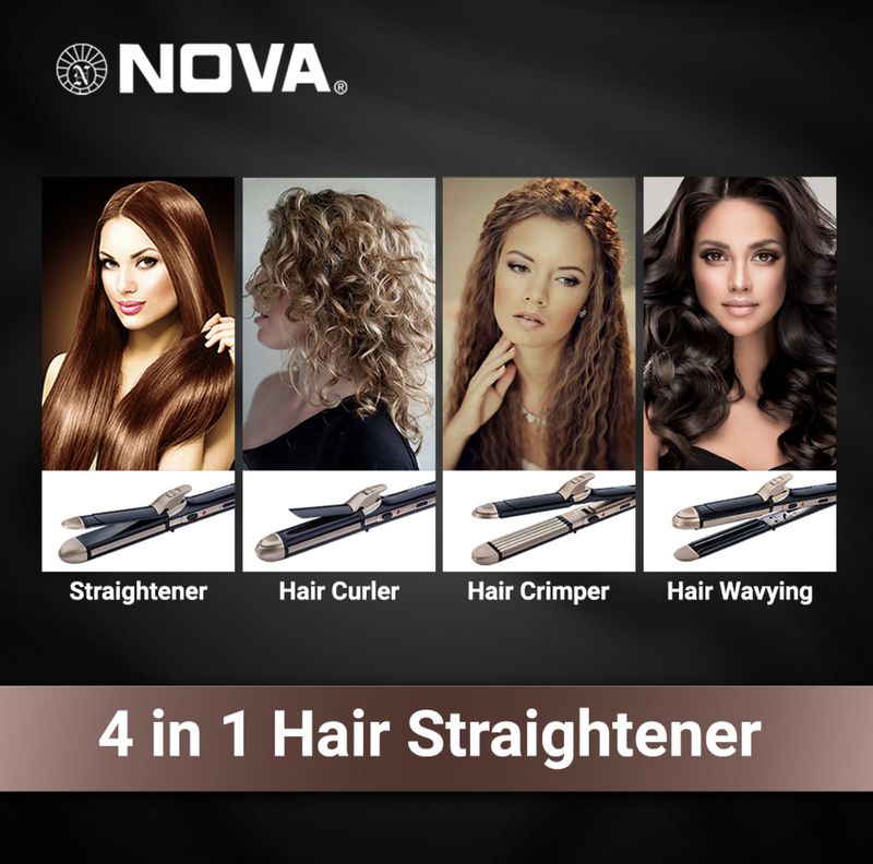 Nova Keratin 4in1 Hair Styler NHS 805 - Image 5