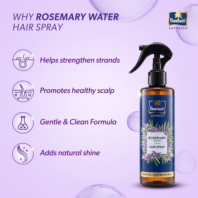 Parachute Advansed Rosemary Water Hair Spray - Image 3