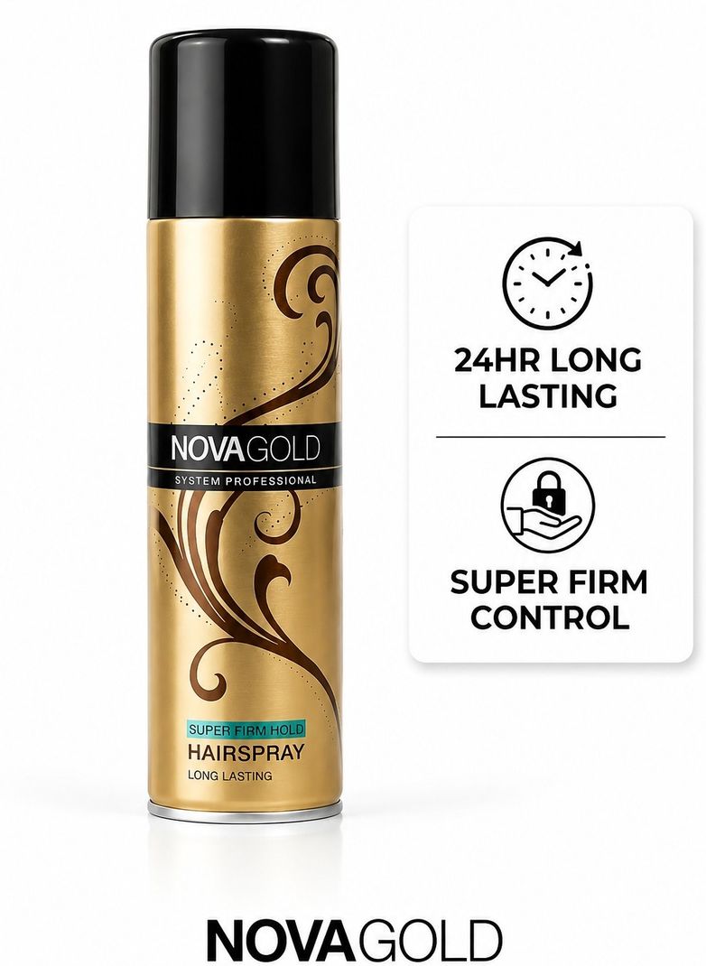 NOVA GOLD Hair Setting Mist Firm Hold - Image 6