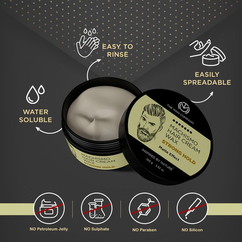 THE MAN COMPANY Machismo Hair Wax - Pack Of 2 (200 g) - Image 3