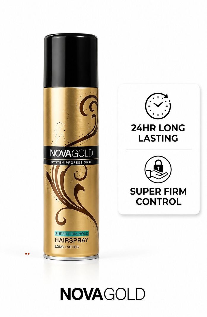 NOVA GOLD Hair Setting Mist Firm Hold - Image 2