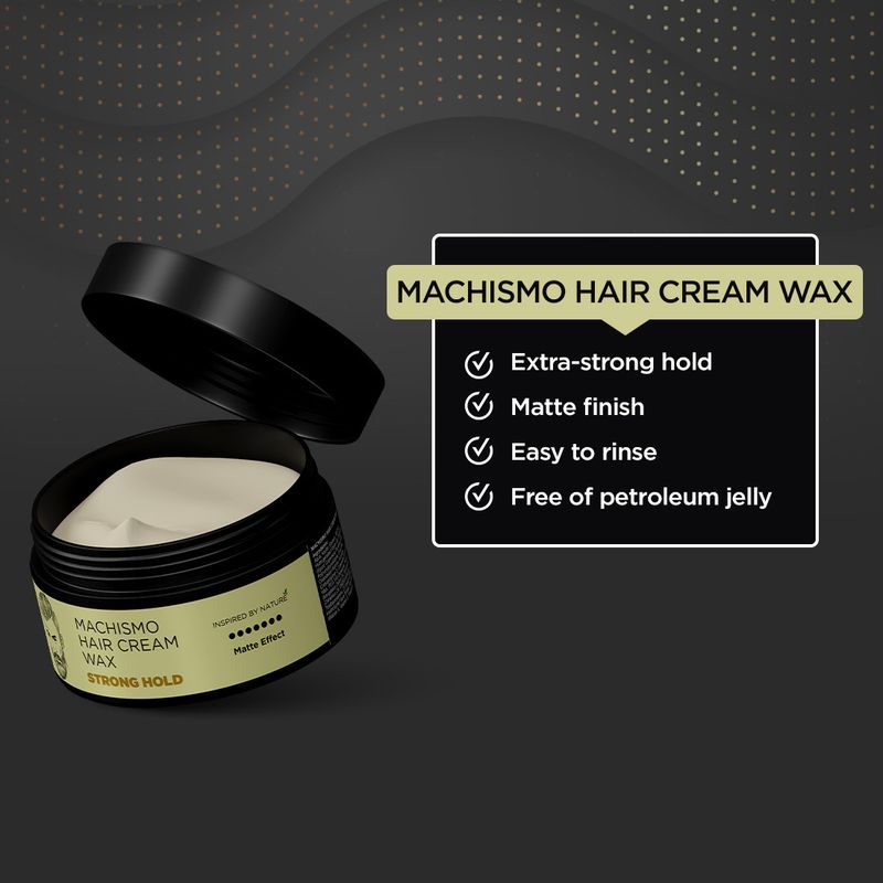 THE MAN COMPANY Machismo Hair Wax - Pack Of 2 (200 g) - Image 5