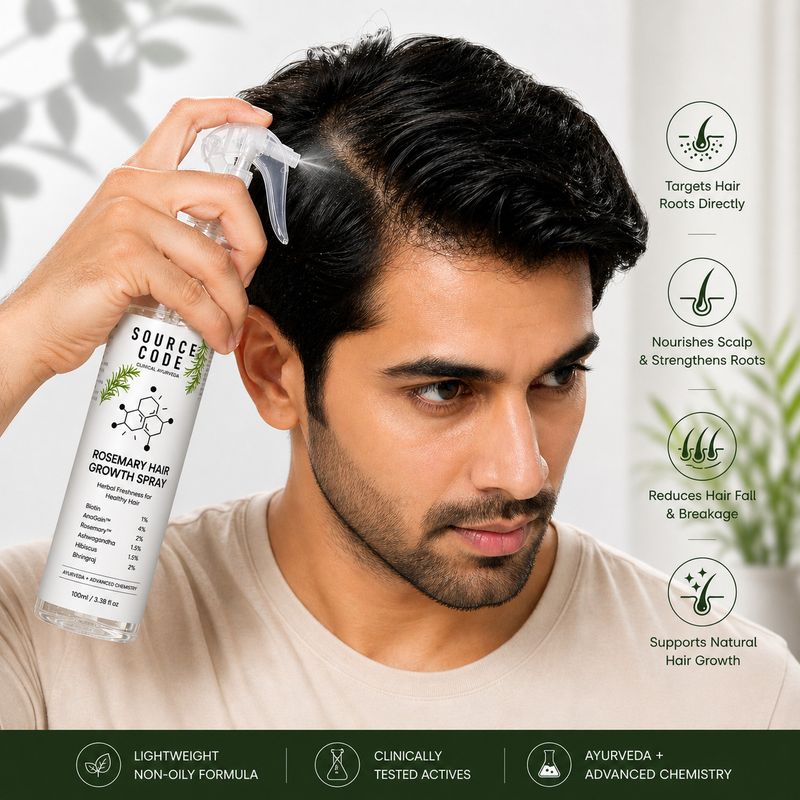 SOURCE CODE Natural Rosemary Hair Spray for Hair Growth - Image 6