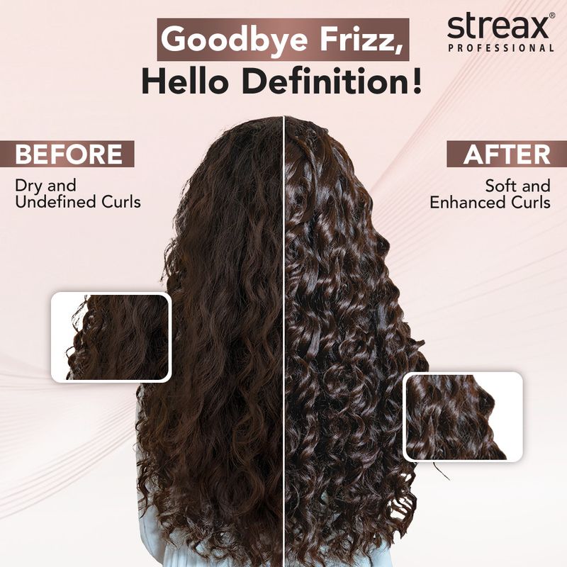 Streax Professional S Curl Defining Cream, 150 gm - Image 6
