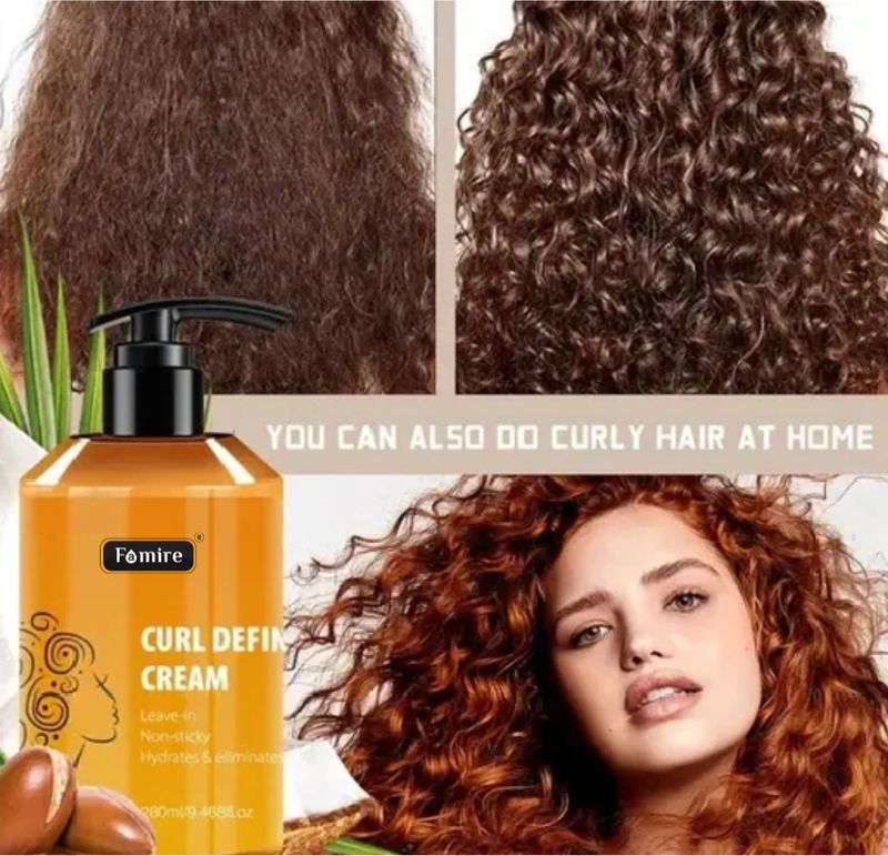 Famire Miaofutong Curl Defining Cream for Wavy Hair - Image 3