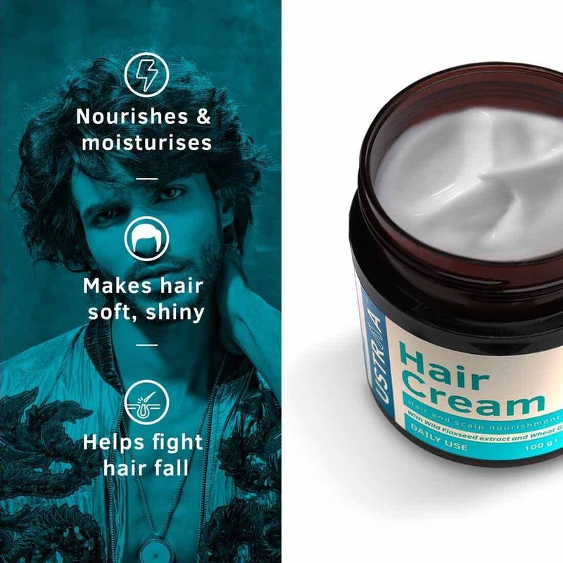 USTRAA Hair Cream for Men - Light Hold - Image 4