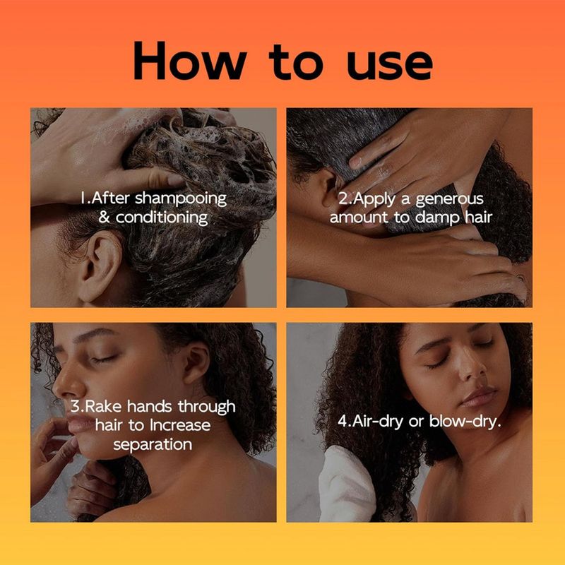 Famire Miaofutong Curl Defining Cream for Wavy Hair - Image 6