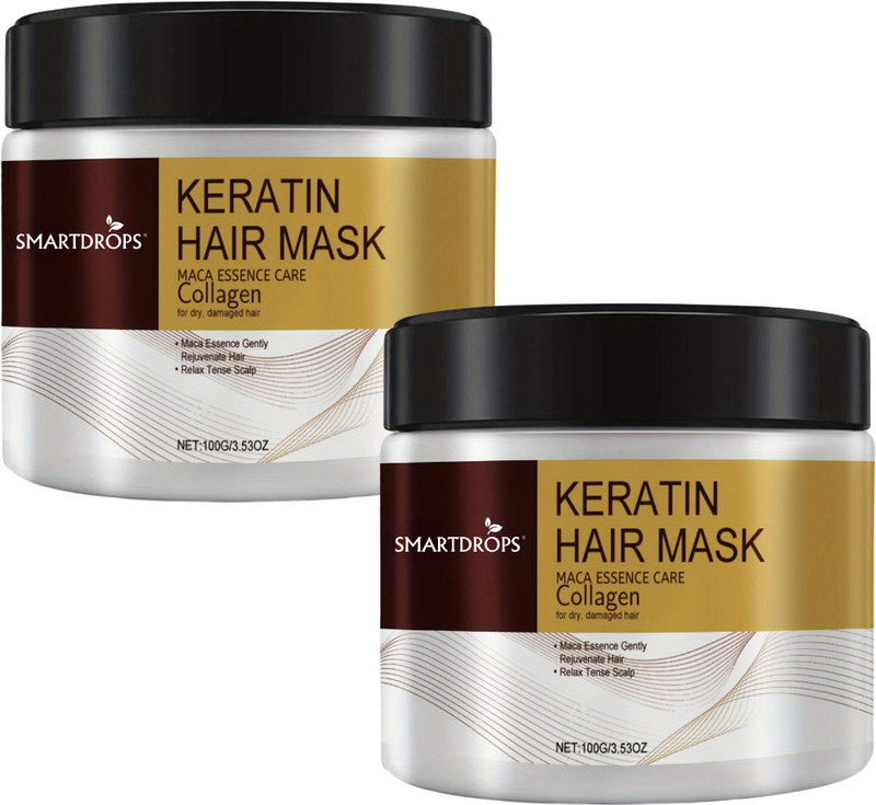 smartdrops keratin hair treatment mask dry damaged