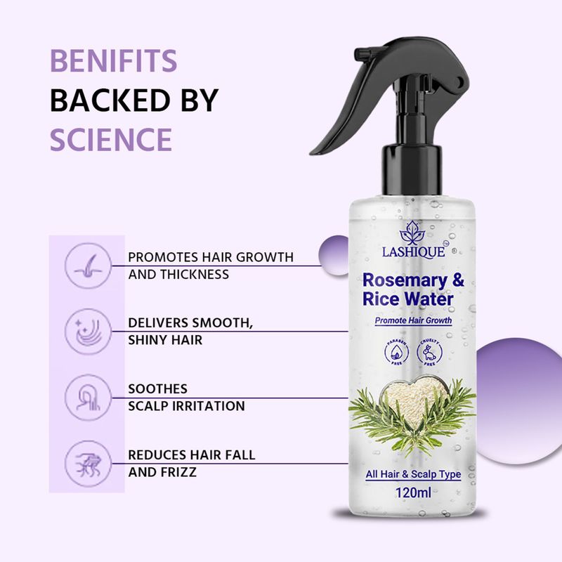 Lashique Rosemary & Rice Water Spray - Image 6