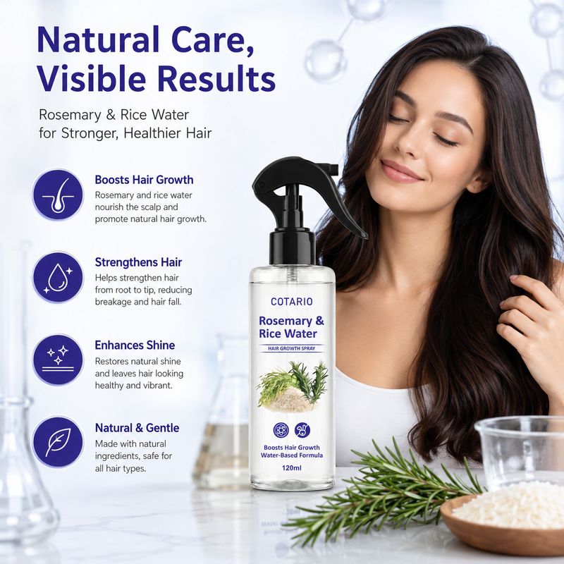 Cotario Rosemary and Rice Water Pack of 2 · 120 ml (240 ml total) - Image 4