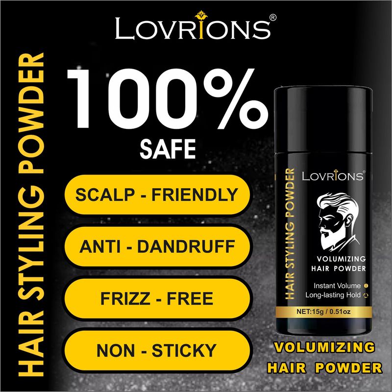 LOVRIONS Hair Volumizing Powder Wax Strong Hold - Image 5