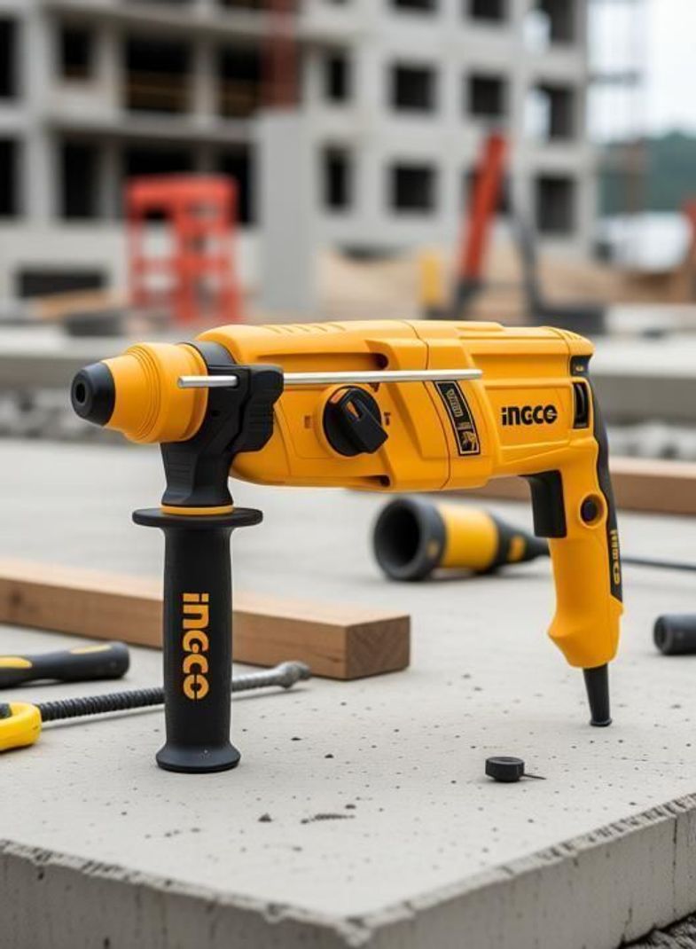 INGCO RGH9028 26 mm 11000 RPM Rotary Hammer Drill - Image 5