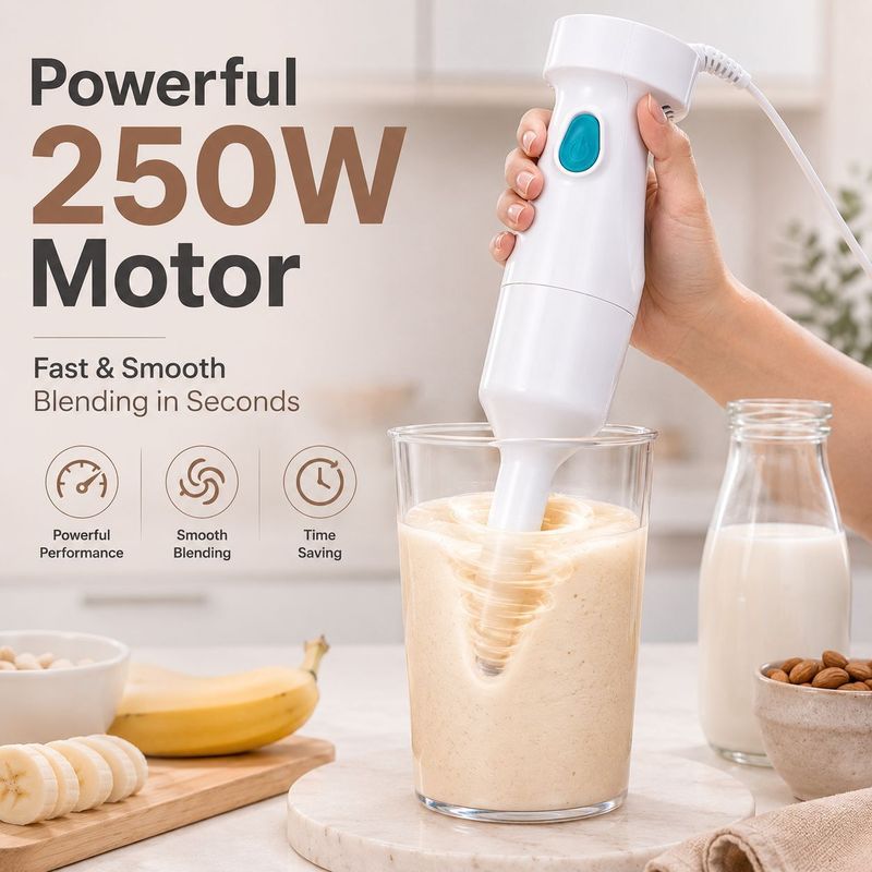 Arova 250W White Electric Whisk - Image 3