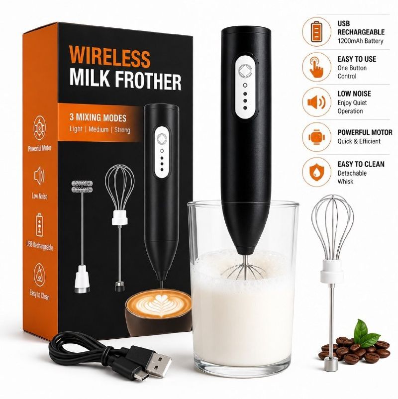 TRICHKSHU 100W Black Hand Blender - Image 5