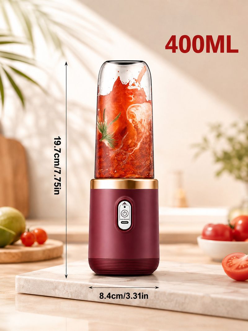 TMDGROW FreshBlend Pro 400ML Hand Juicer - Image 4