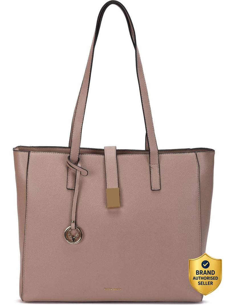 Allen Solly Women Pink Tote