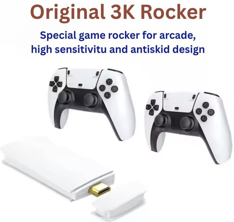 M15 Video Game Box 2.4Ghz Retro Game Stick, 4K HDMI, Pack of 2 - Image 5