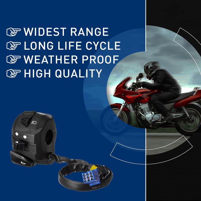 UNO MINDA Handle Bar Switch (Left) With Self Start - Image 5