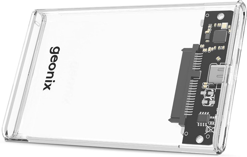 GEONIX LUCID C1 2.5 inch Shock Resistant 2.5-inch SATA External Enclosure deal from flipkart
