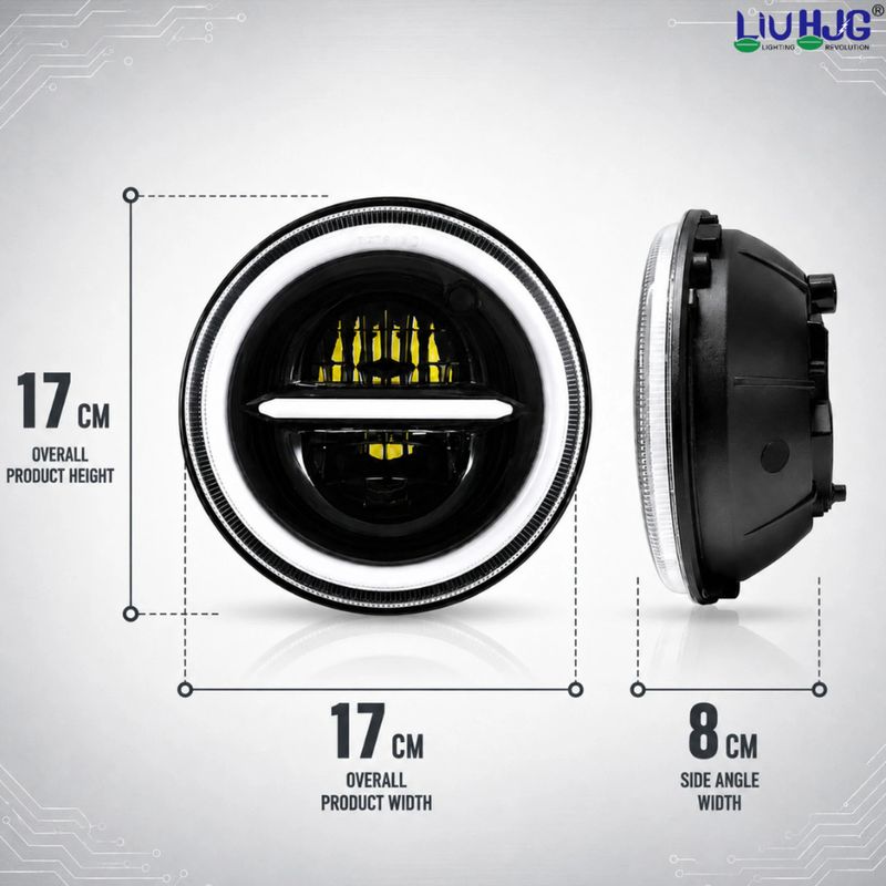 LIU HJG LED Headlight for Car & Bike - Image 3