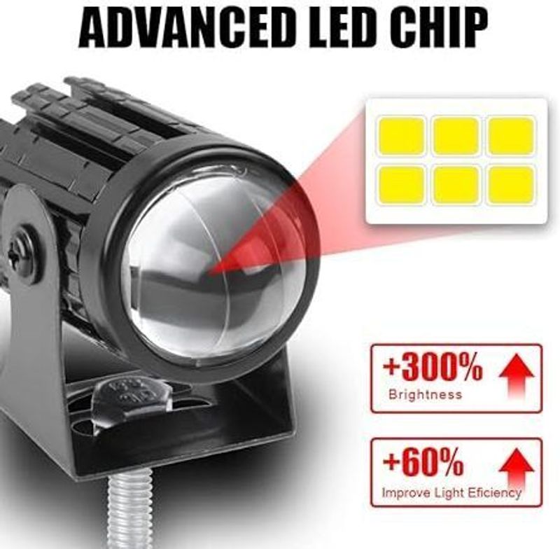 ELTRON TURBO LED Fog Light for Bajaj, Hero, Honda, KTM, Kawasaki - Image 6
