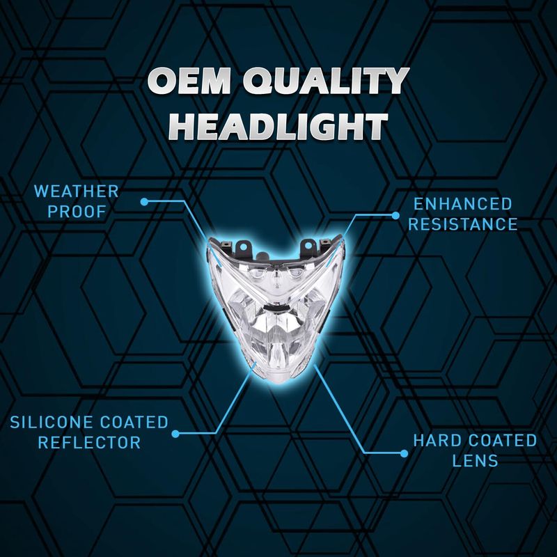 unique mart Halogen Headlight Bajaj Pulsar 200NS - Image 4