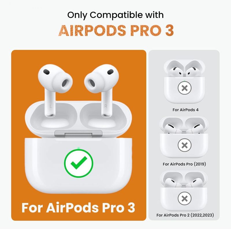 ELEPHANTBOAT Airpods Pro 3 Case (Orange) - Image 3