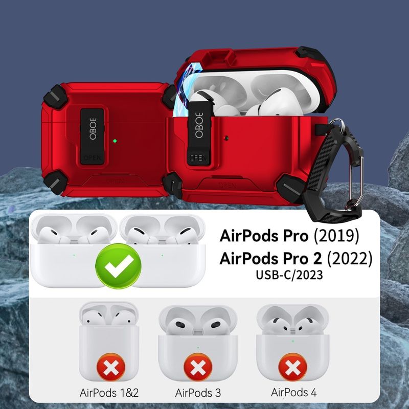 Oboe Polypropylene Case for Airpods Pro 2 - Image 3