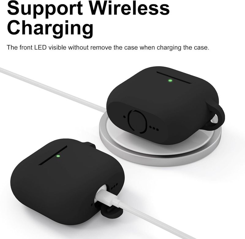 Bodoma Silicone Press Stud Earbuds Case For AirPods 4 - Image 5