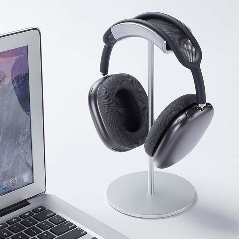 OIVO INDIA Silver Headset Holder with Aluminum Bar - Image 6