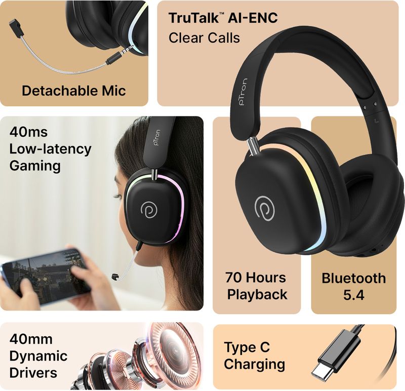 PTron Studio Xtreme Headset - Image 3