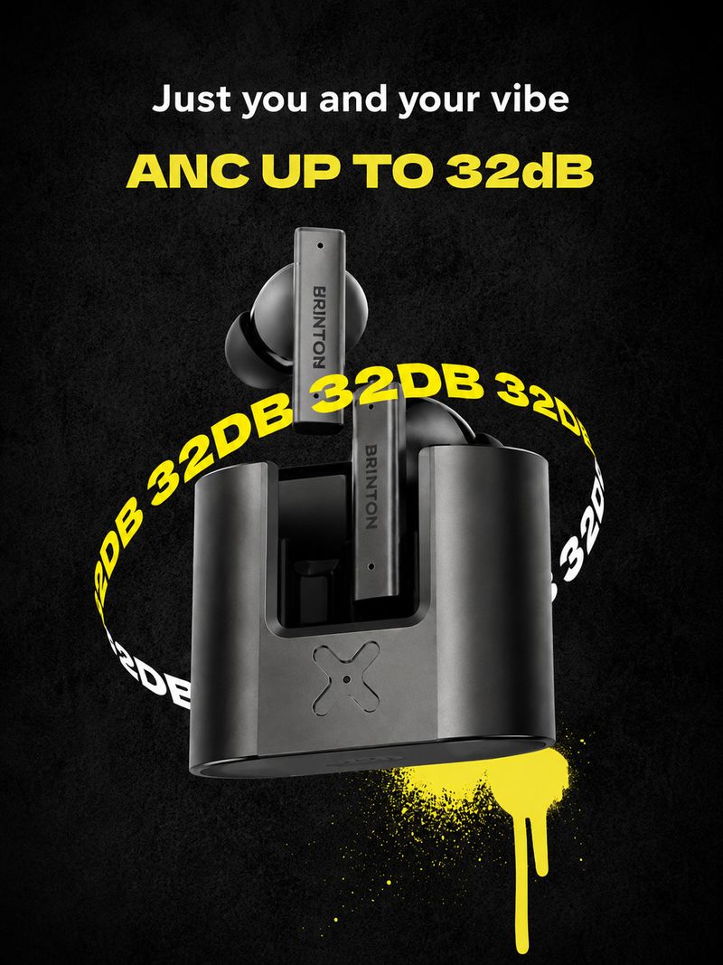 brinton METAL-X 32dB ANC Headphones - Image 5