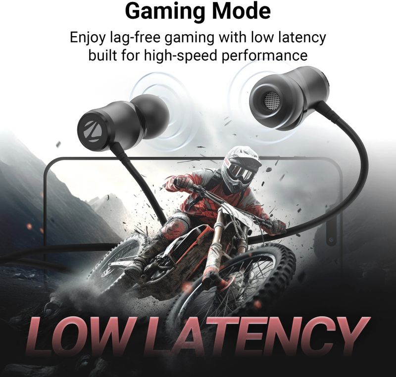 ZEBRONICS Raga F1 Neckband with 40H Playback - Image 6