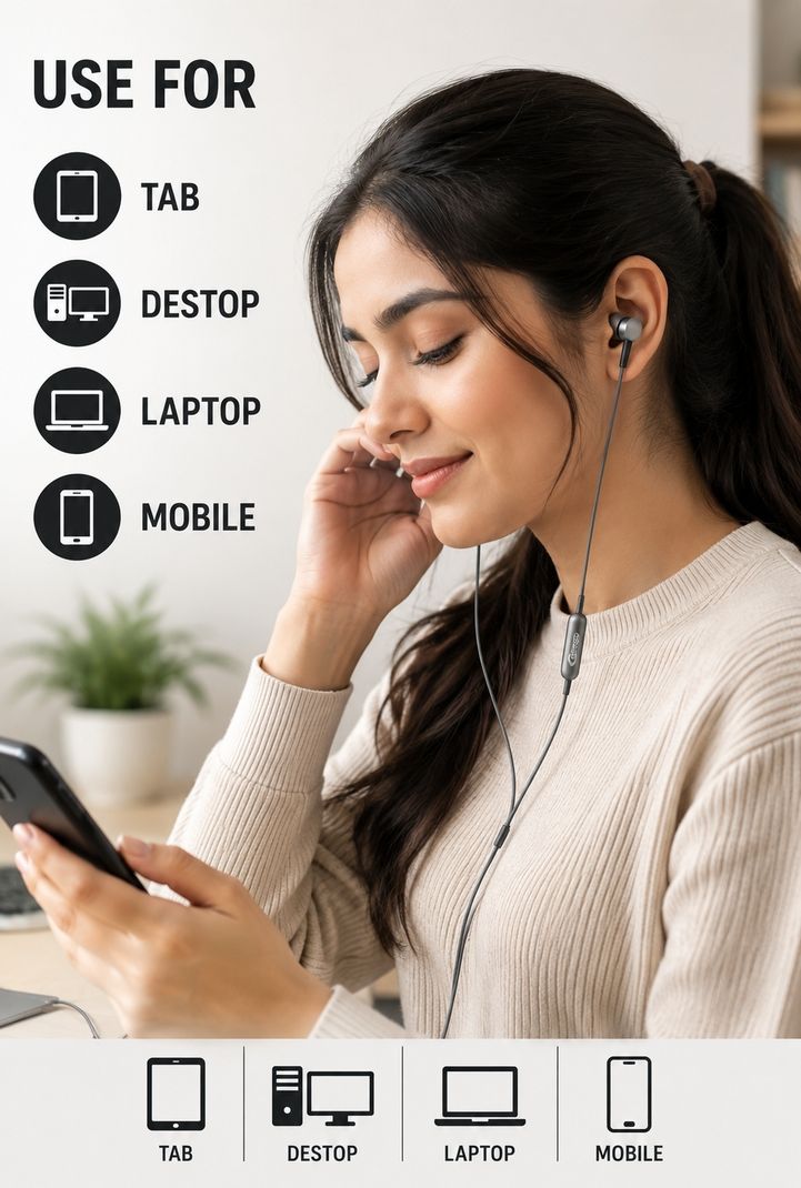 Cenoda Gaming Type-C Metal Magnet Earphone - Image 6