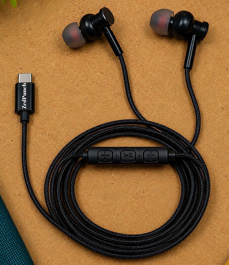 ZedPunch Type C Wired Gaming Earphones - Image 6