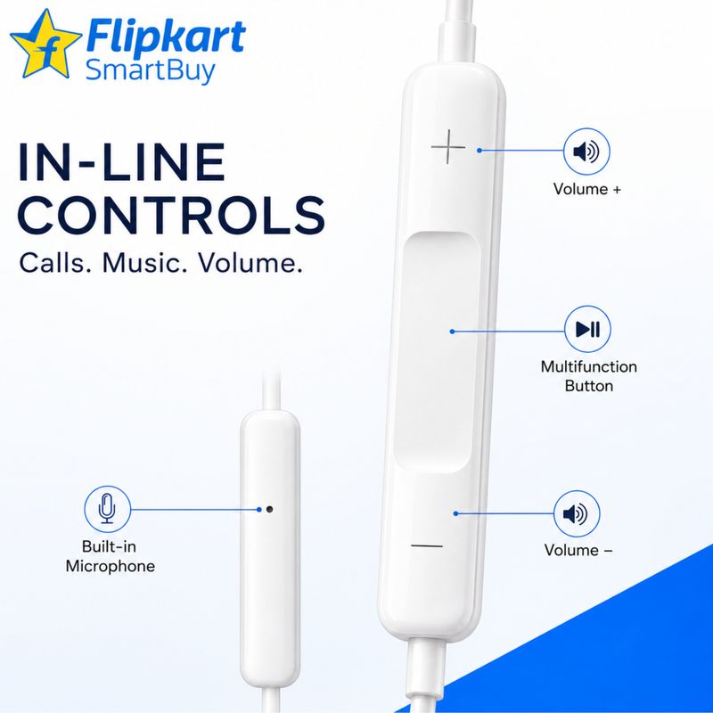 Flipkart SmartBuy Type C Earphone for iPhone - Image 5