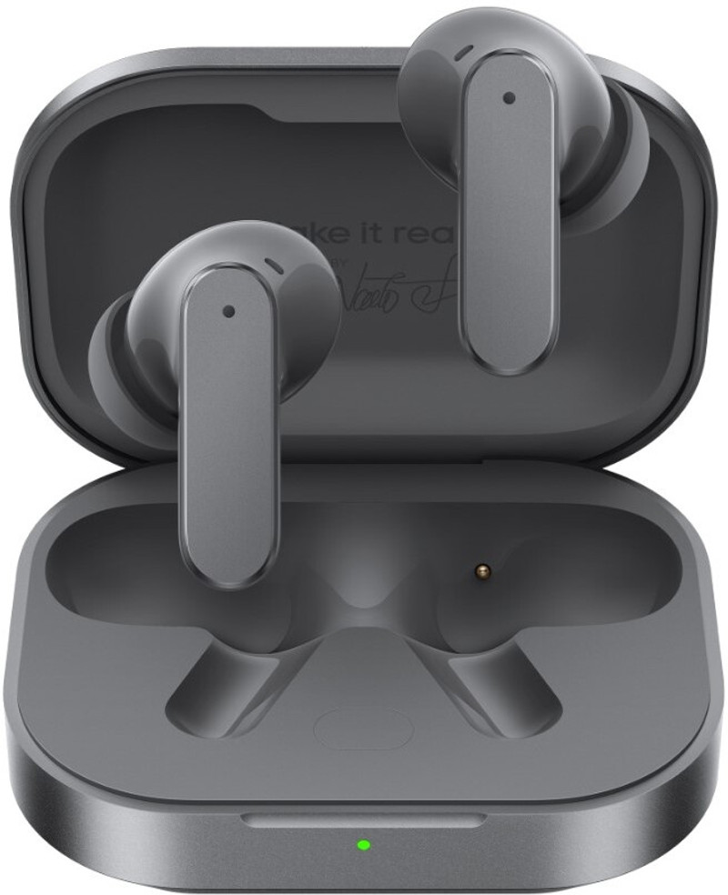 realme Buds Air8 with 55dB ANC,11+6mm Dual Drivers,AI Translator,58Hrs battery & IP55 Bluetooth Headset Master Grey, True Wireless