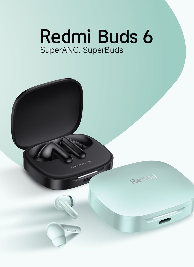 Redmi Buds 6 Bluetooth Headset Spectre Black - Image 3