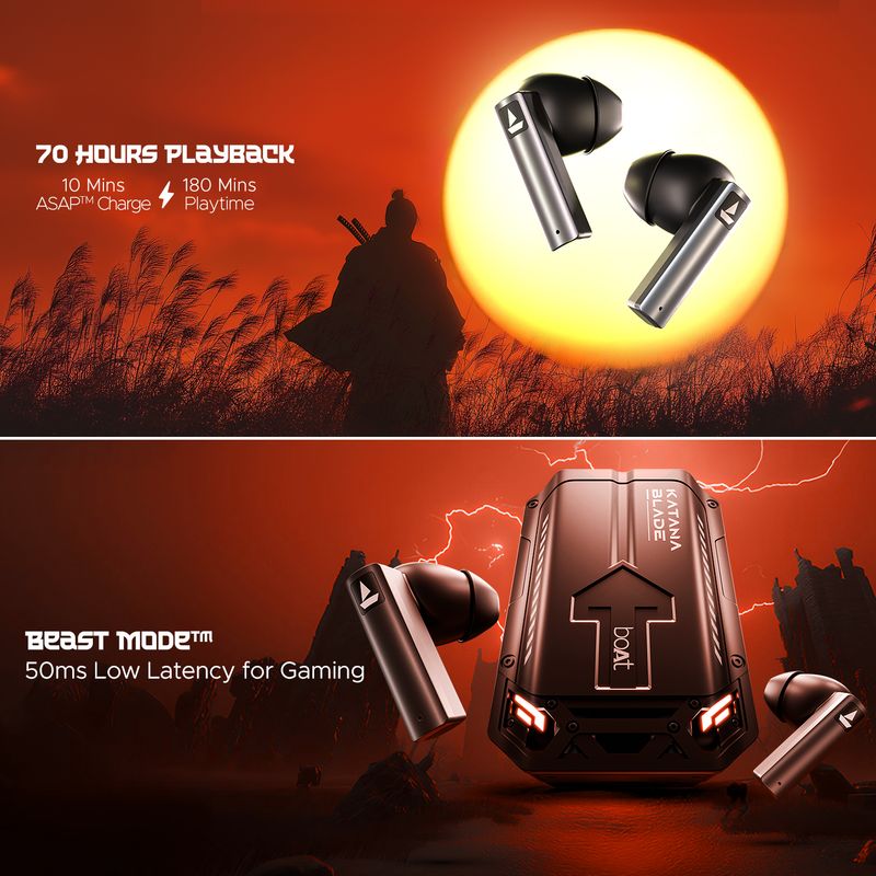 boAt Immortal Katana Blade Gaming Headset - Image 3