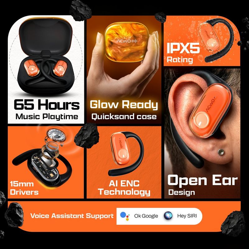 ACwO DwOTS Fire Max Open Ear Wireless Earbuds - Image 3
