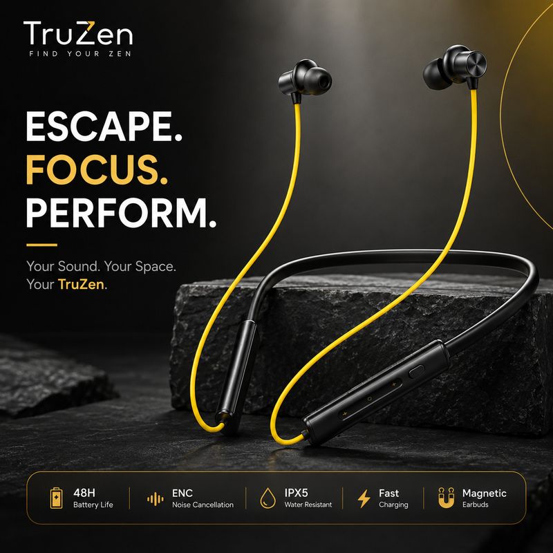 TruZen Z3 Edition Wireless Neckband - Image 3